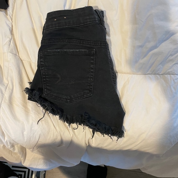 AE black denim shorts - Picture 2 of 2